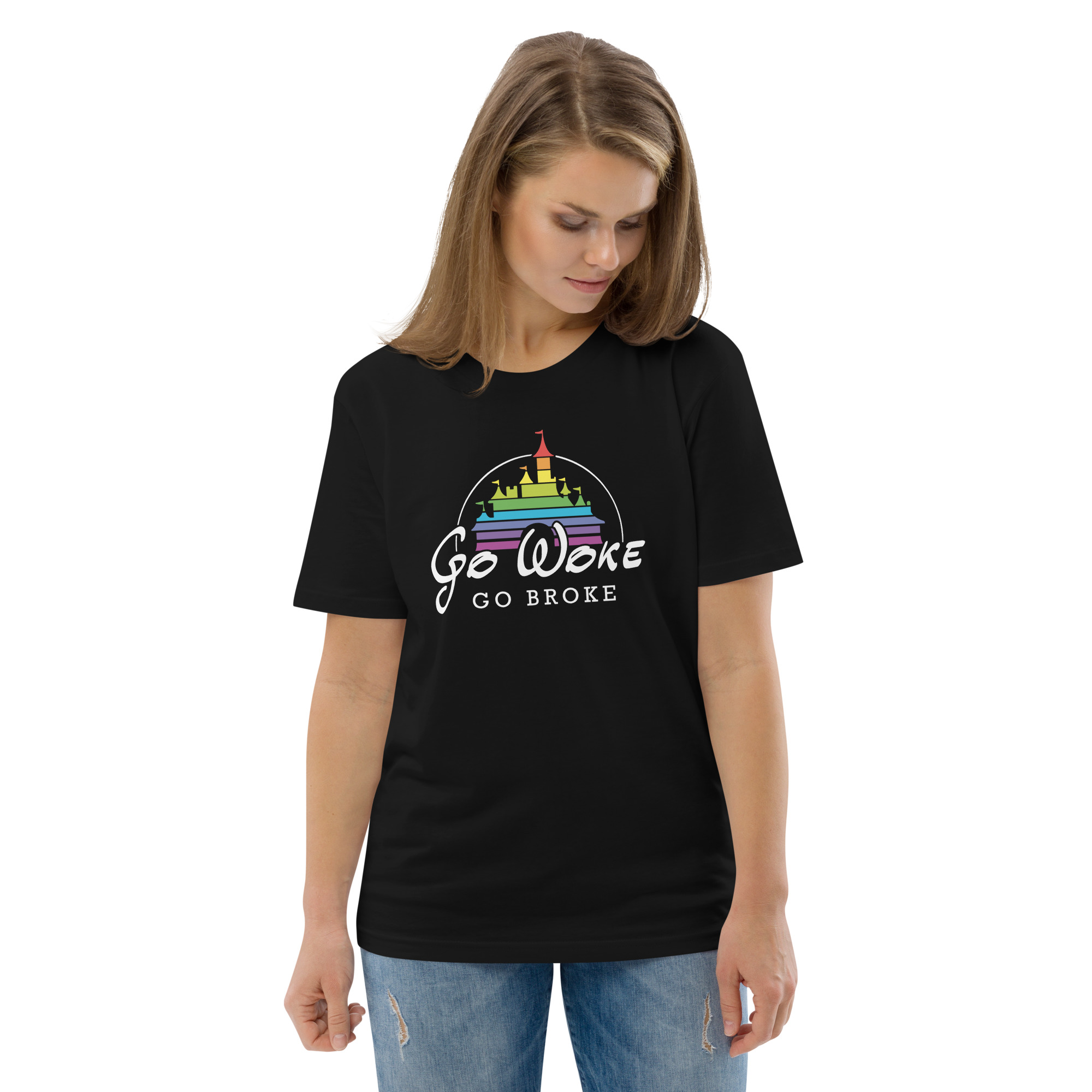Go Woke Go Broke - T-Shirt – Bild 5